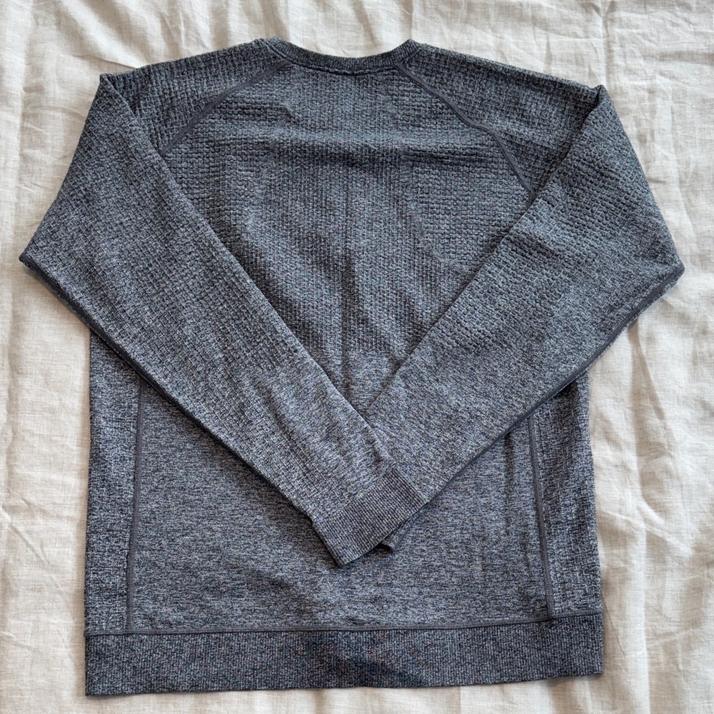 Lululemon Engineered Warmth Charcoal Crewneck Swe… - image 3